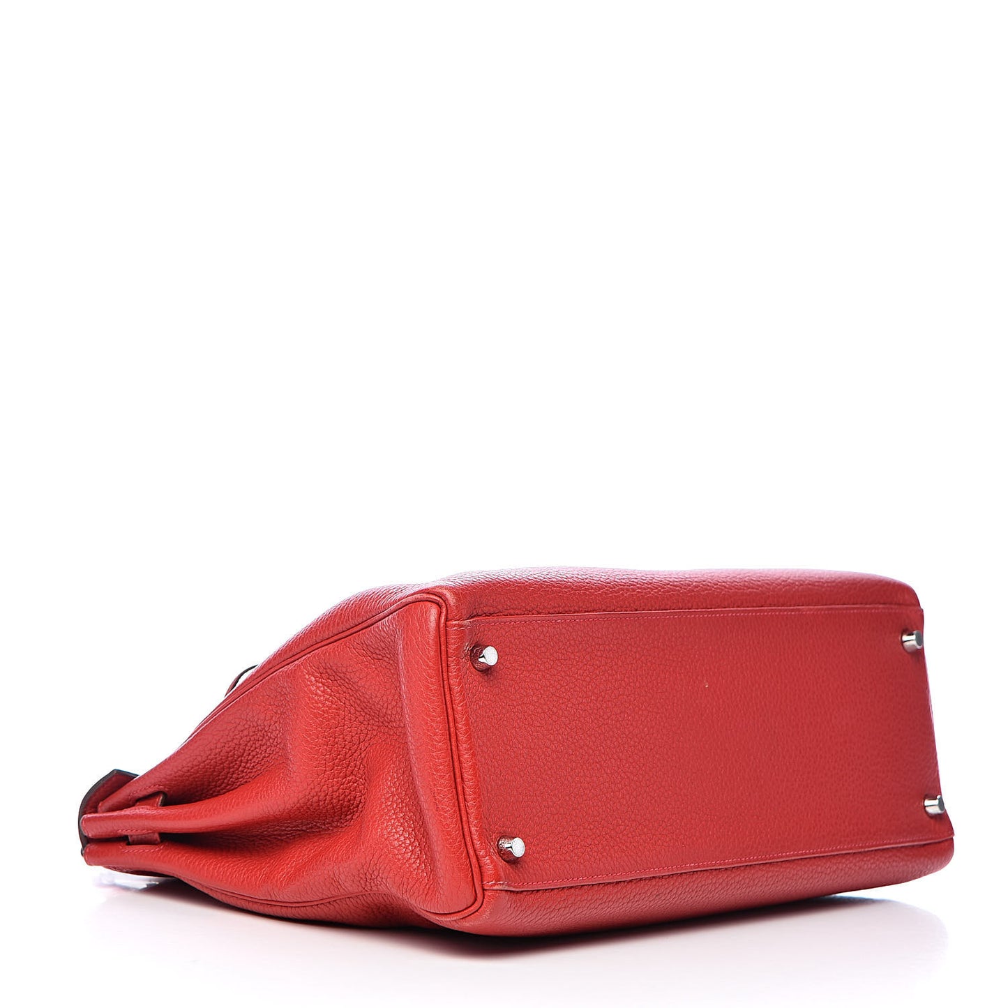 Taurillon Clemence Retourne Kelly 35 Rouge Garance