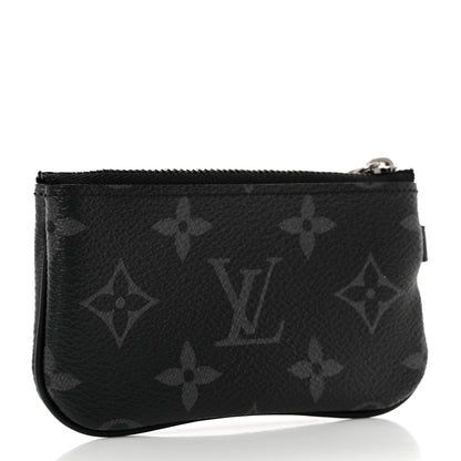 Louis Vuitton LOUIS VUITTON Reverse Monogram Eclipse Trio Messenger Key Pouch 2 of 6