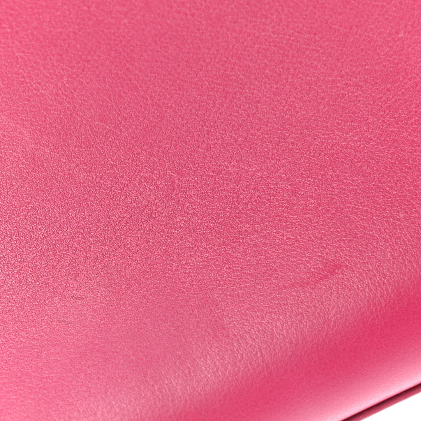 Calfskin Classic Y Ligne Clutch Fuchsia