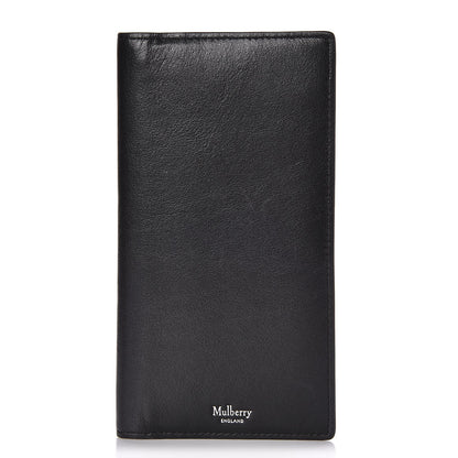 Mulberry Smooth Calfskin Coat Wallet Black 1 of 8