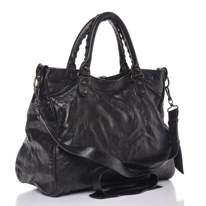Balenciaga Agneau Classic Hardware Velo Black 4 of 12