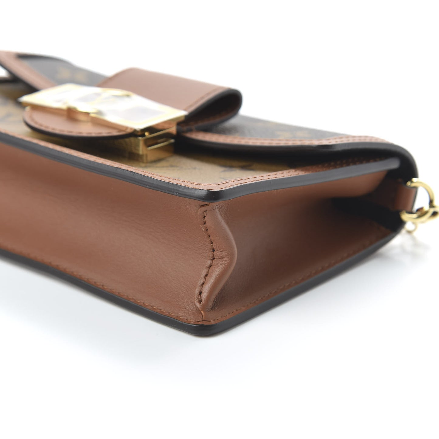 Reverse Monogram Dauphine Chain Wallet