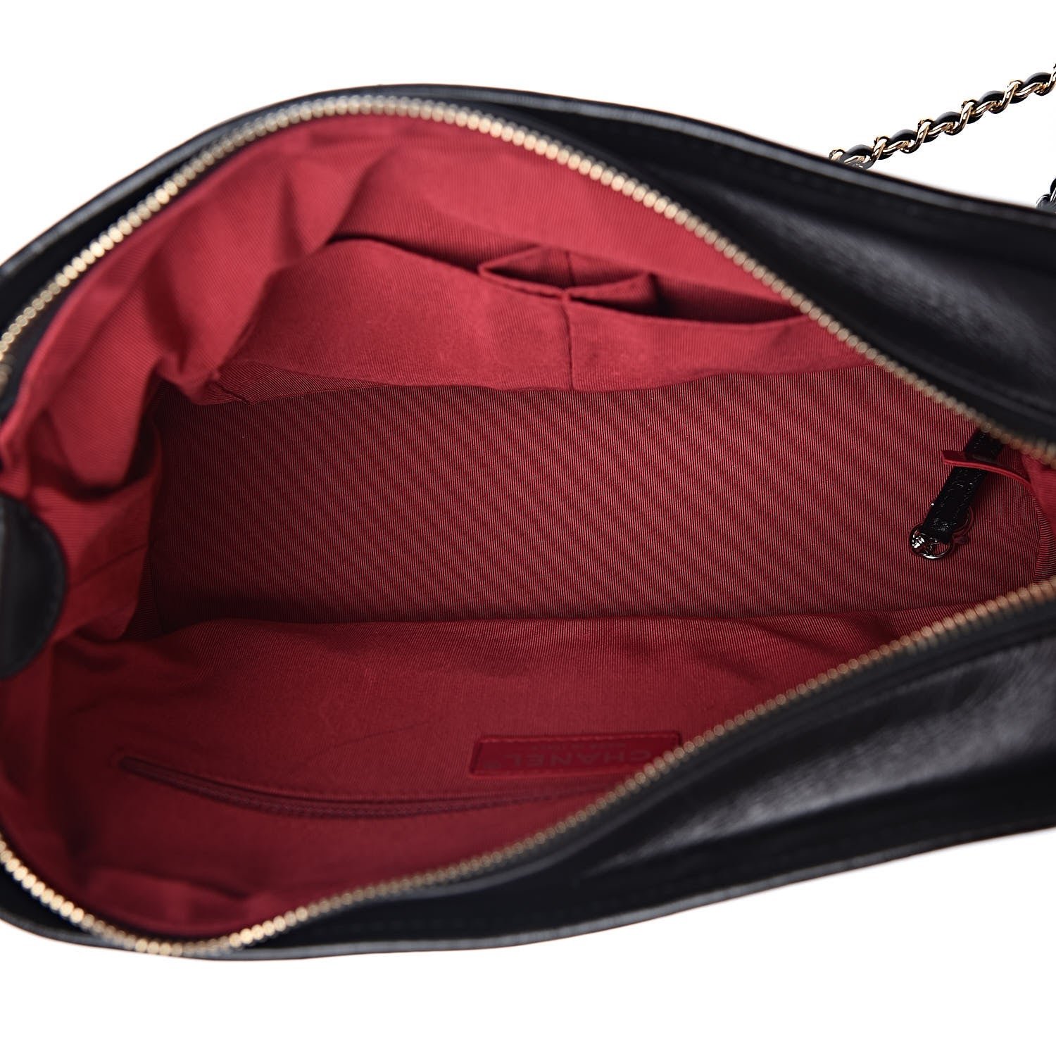 Chanel Aged Calfskin Quilted Medium Gabrielle Hobo Black 5 of 11