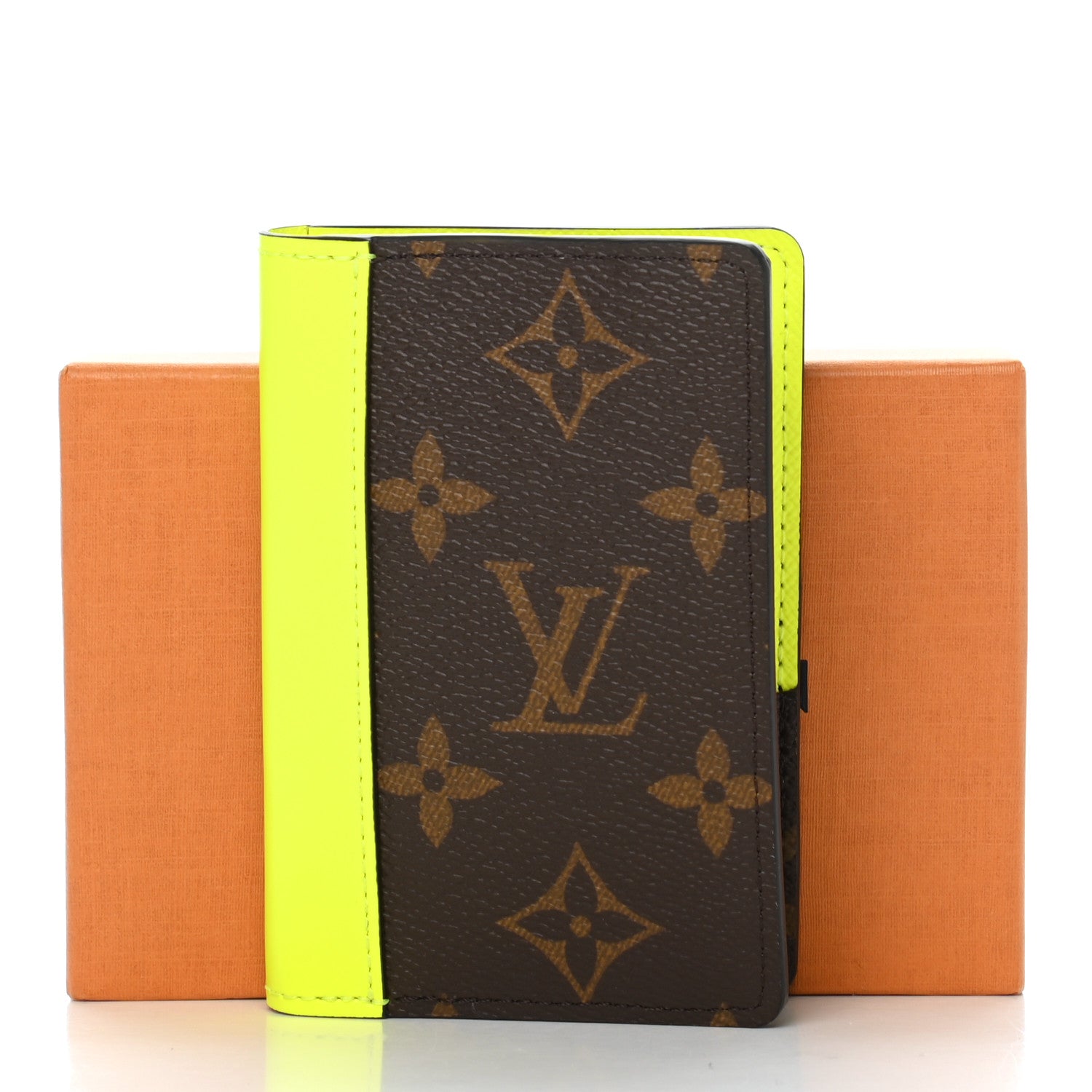 Louis Vuitton Monogram Pocket Organizer NM Yellow 7 of 7