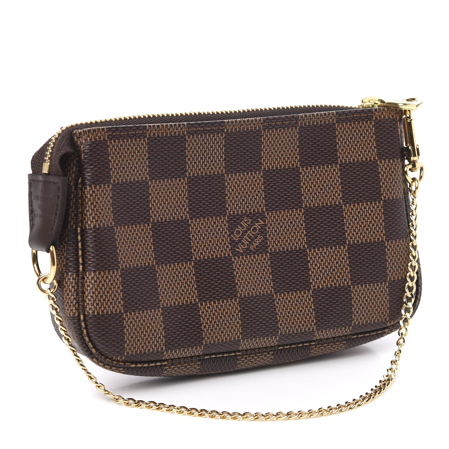 Louis Vuitton Damier Ebene Mini Pochette Accessories 3 of 8