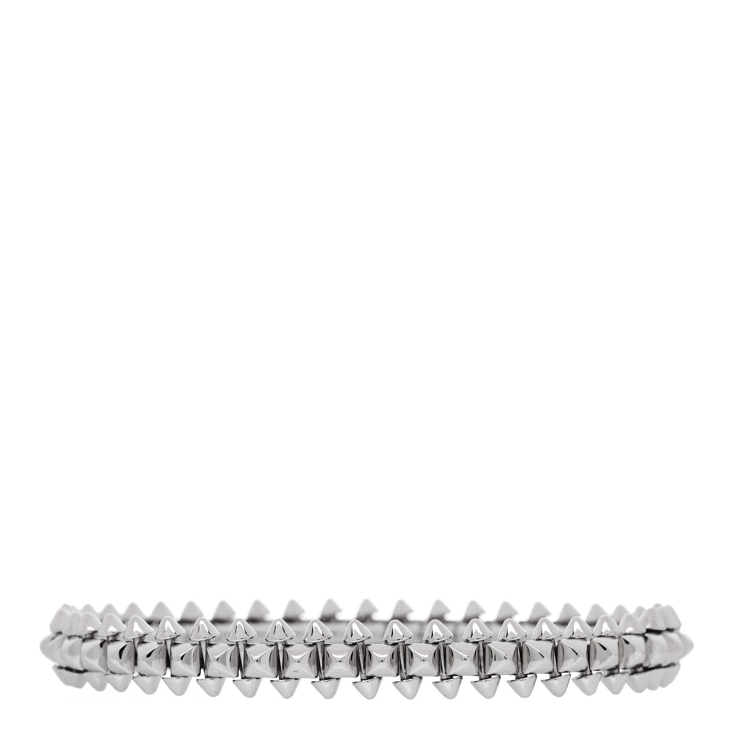 Cartier 18K White Gold Medium Clash De Cartier Bracelet 16 2 of 3