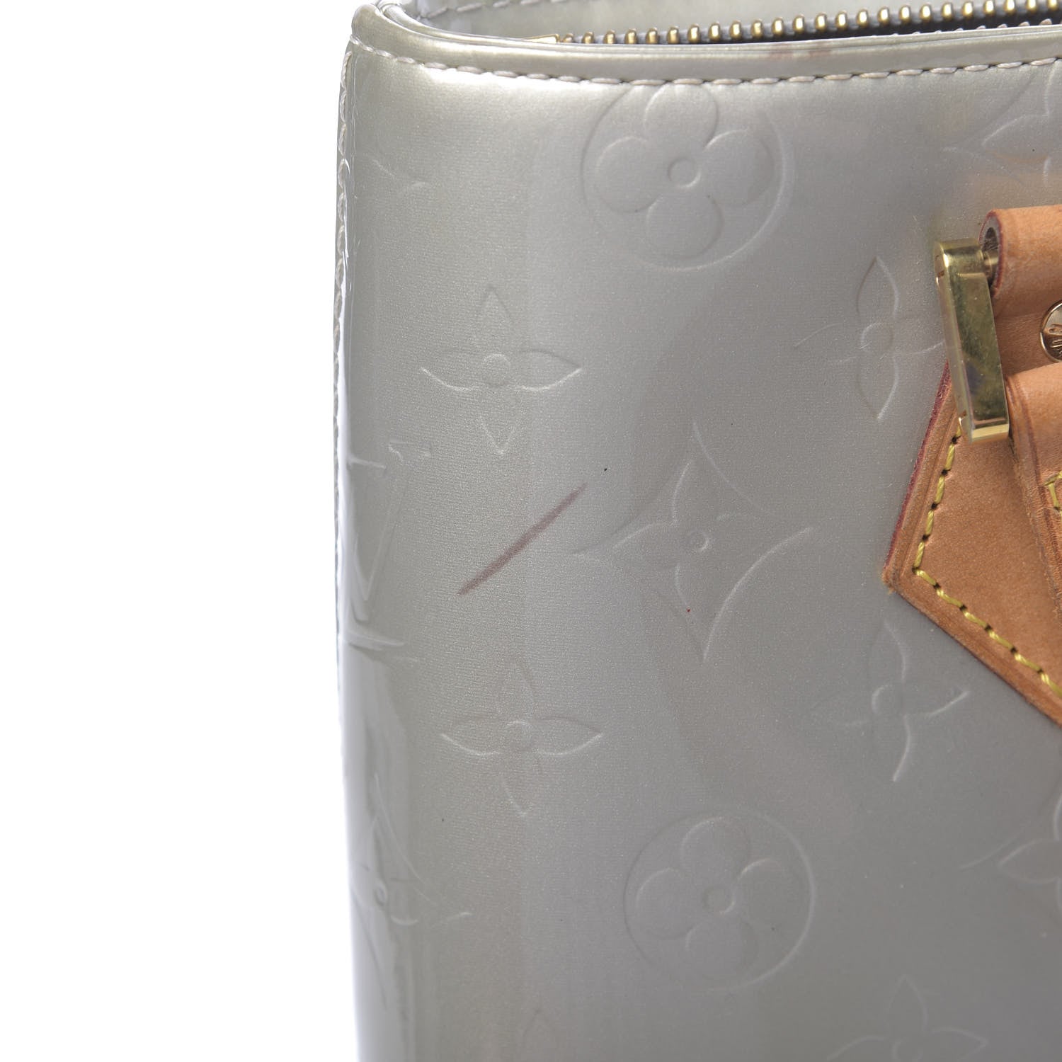 Louis Vuitton Vernis Houston Silver 10 of 17
