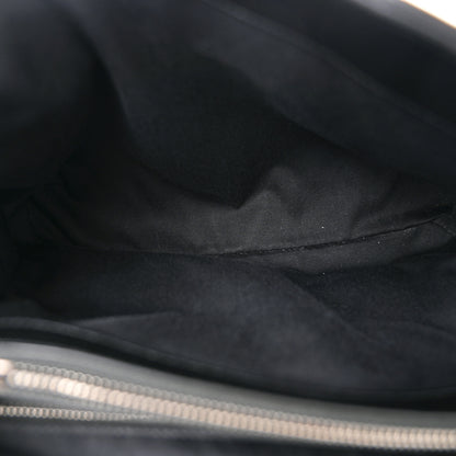 Saint Laurent Calfskin Y Quilted Monogram Medium Loulou Chain Satchel Black 5 of 11