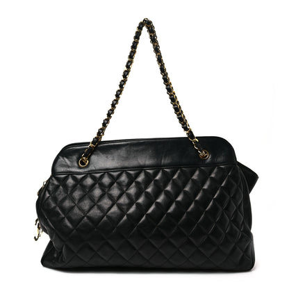 Chanel Lambskin Quilted Shoulder Bag Black 1 of 8