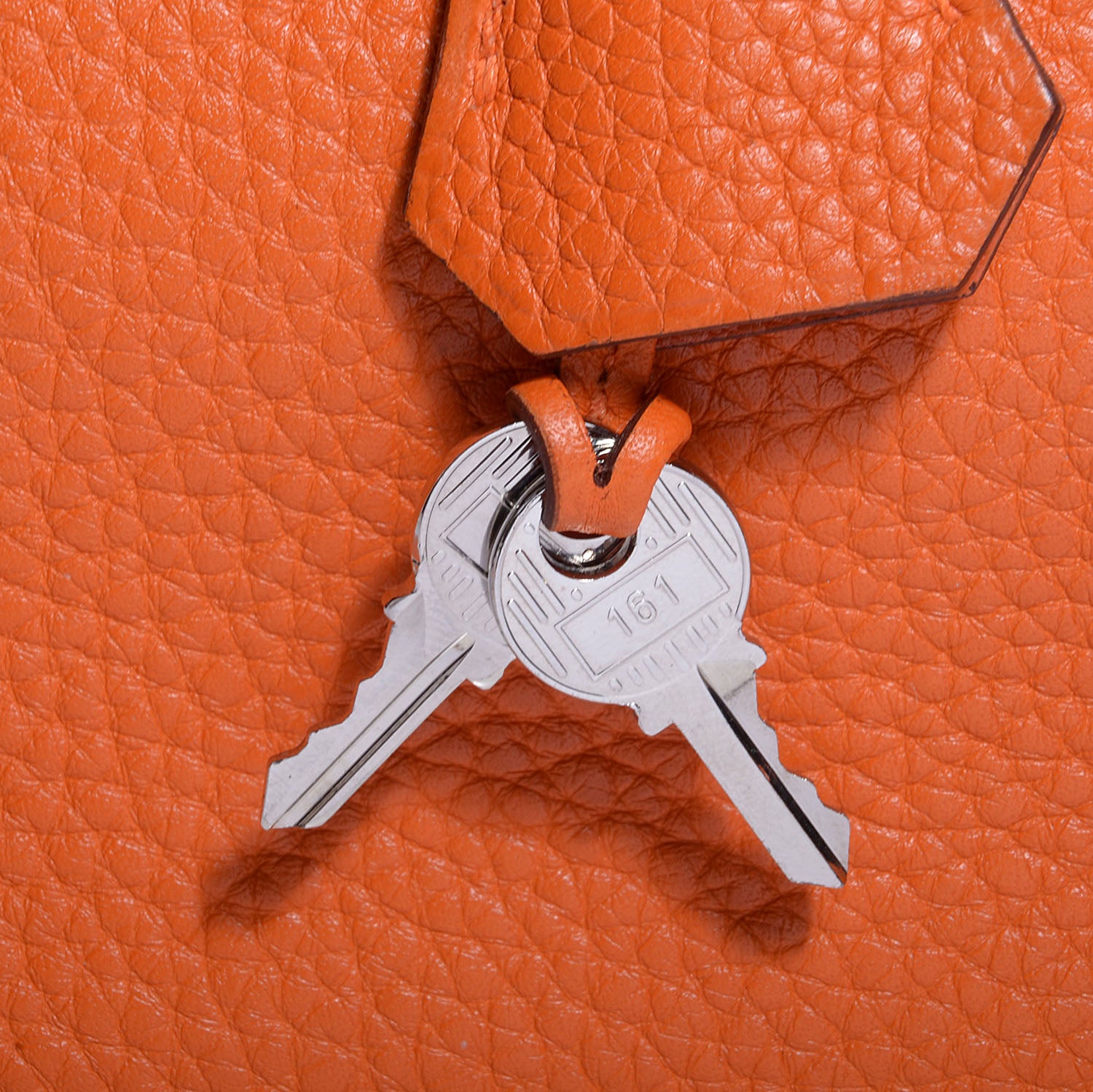 Hermes Taurillon Clemence Birkin 35 Orange 21 of 26