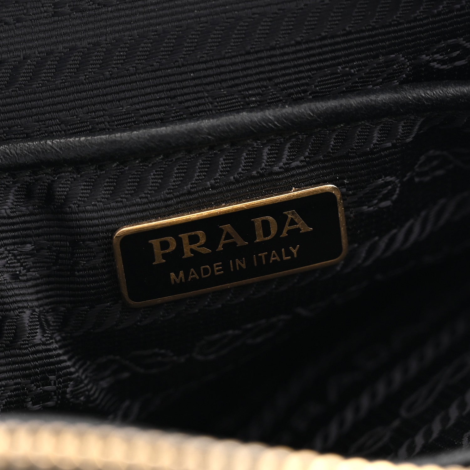 Prada Velluto Camera Bag Black 6 of 11