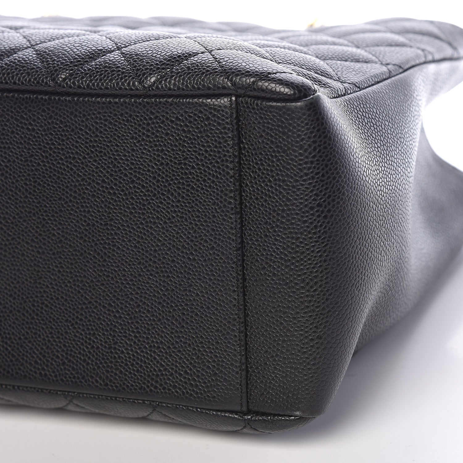 Chanel Caviar Quilted Grand Shopping Tote GST Black 7 of 11