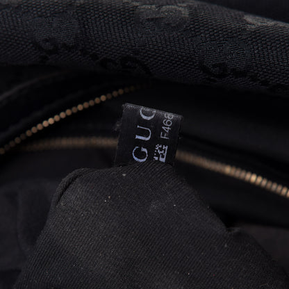 Gucci Monogram Medium Pelham Shoulder Bag Black 9 of 12