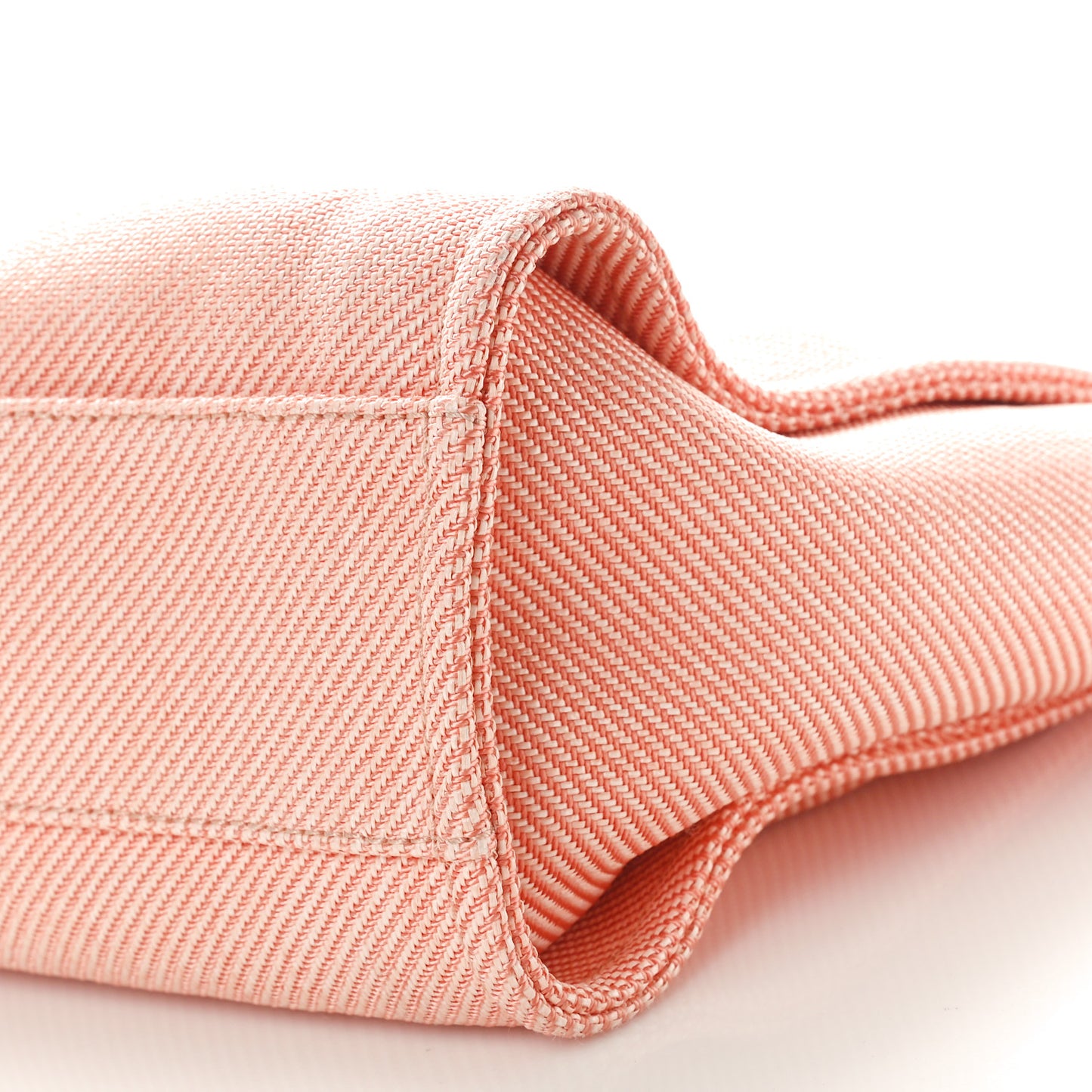 Mixed Fibers Small Deauville Tote Light Orange