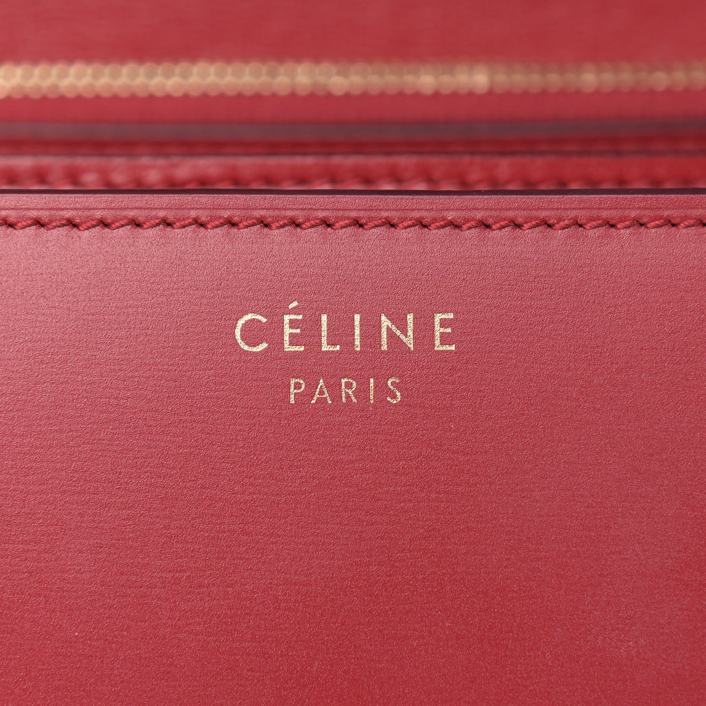 Box Calfskin Medium Classic Box Flap Bag Red