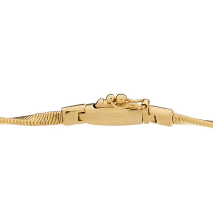 Marco Bicego 18K Yellow Gold Diamond Marrakech Twisted Coil Bracelet 2 of 5