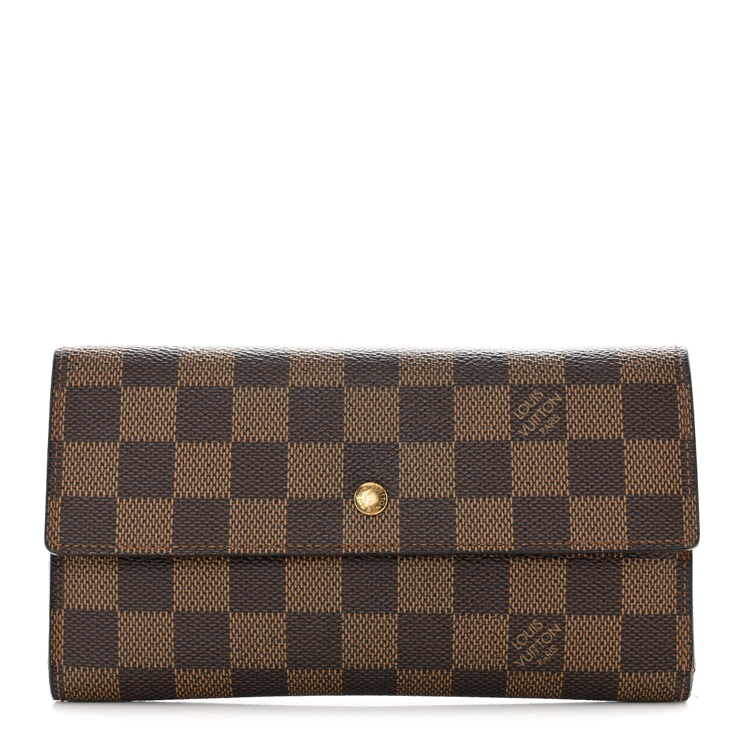 Louis Vuitton Damier Ebene Porte Tresor International Wallet 1 of 12