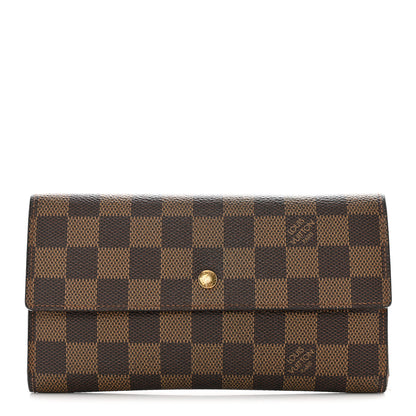 Louis Vuitton Damier Ebene Porte Tresor International Wallet 1 of 12