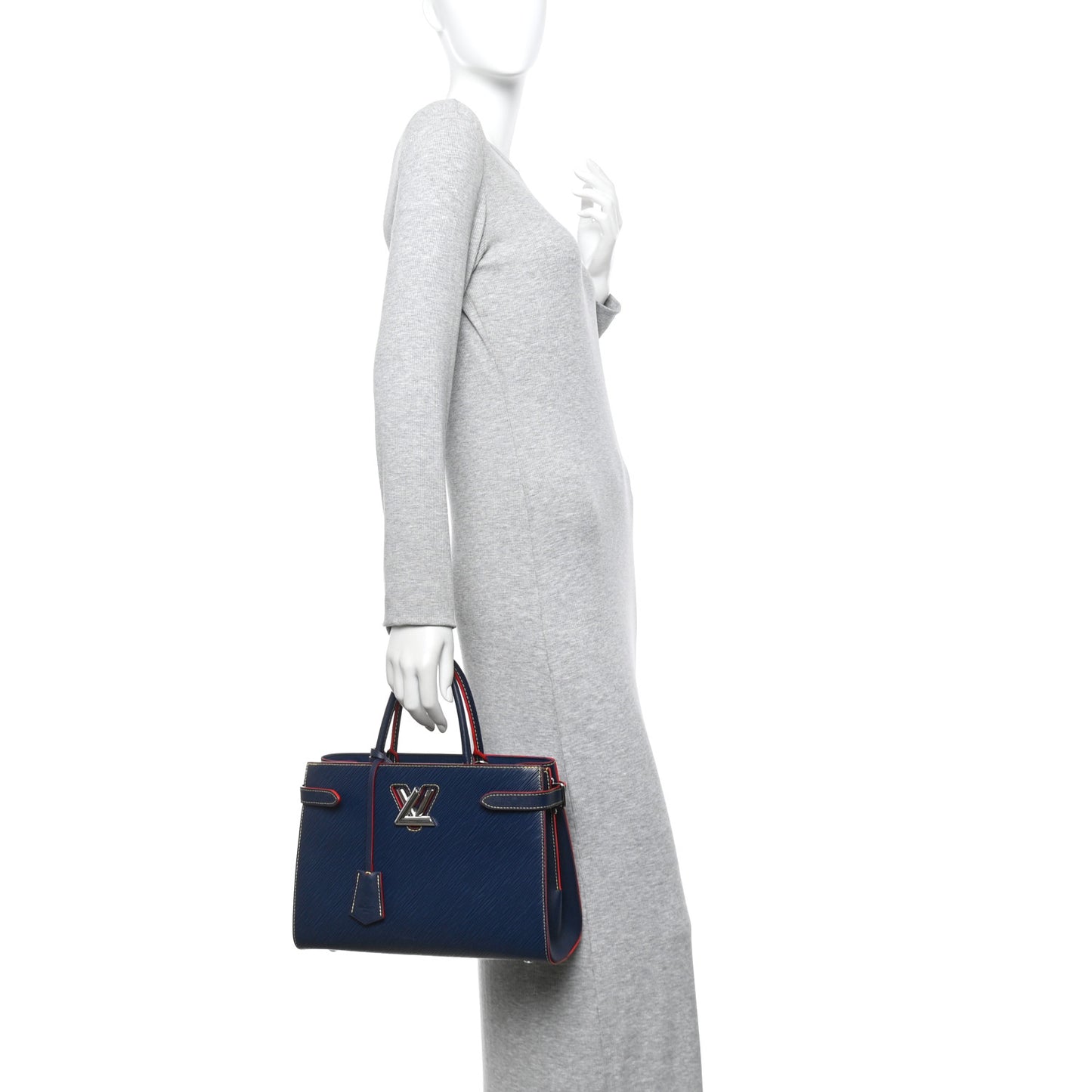 Epi Twist Tote Indigo