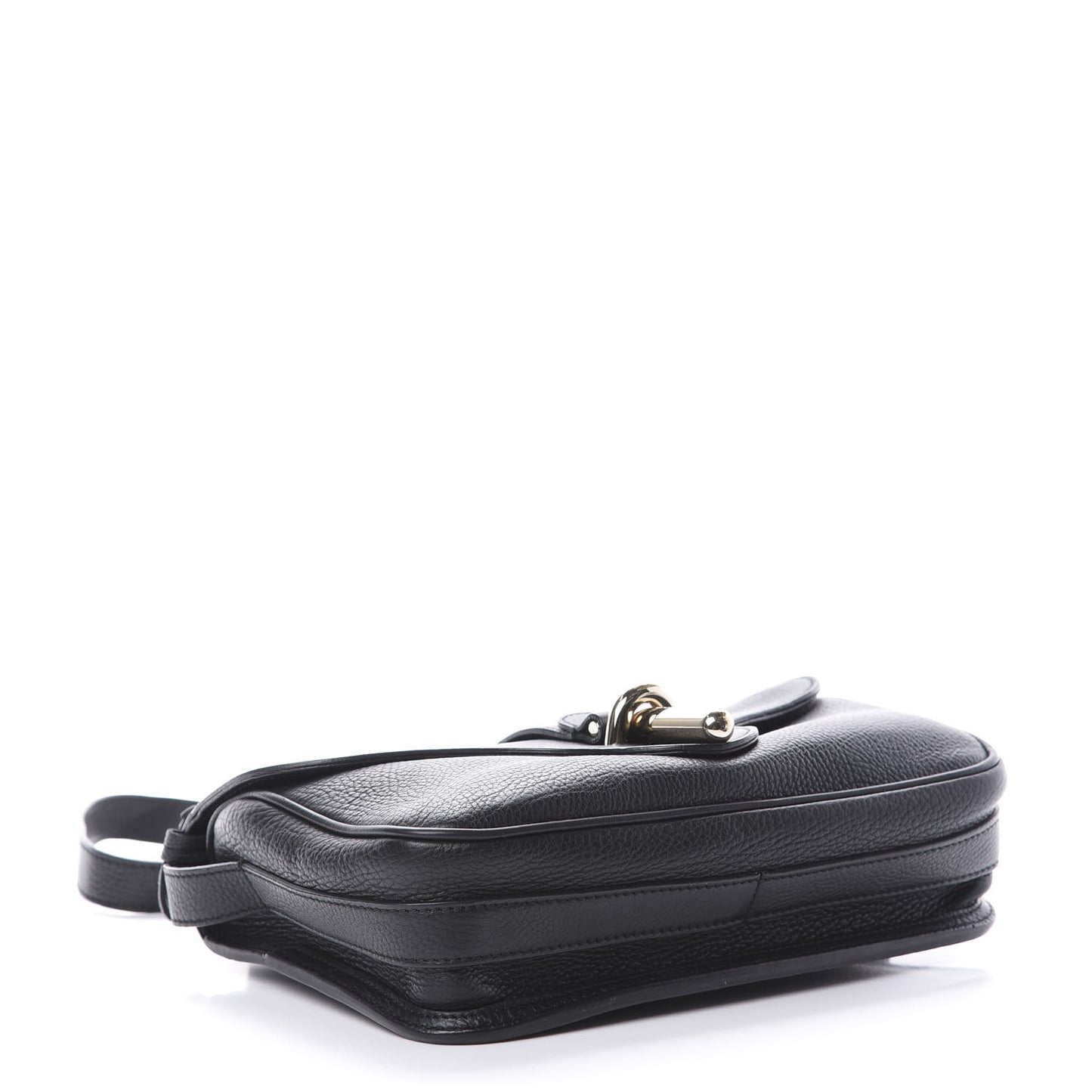 Grained Calfskin S Tube Black