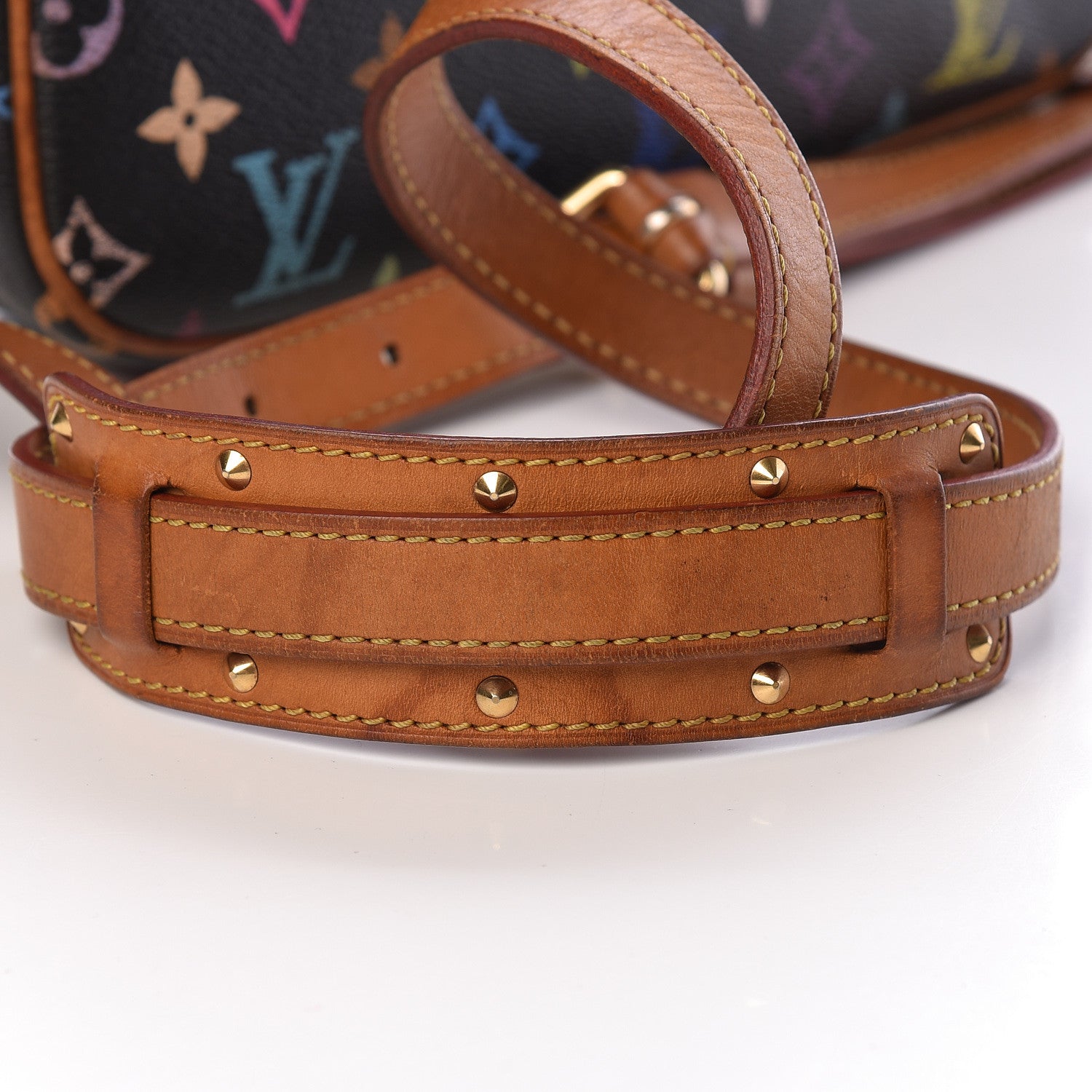 Louis Vuitton Monogram Multicolor Sologne Black 13 of 13