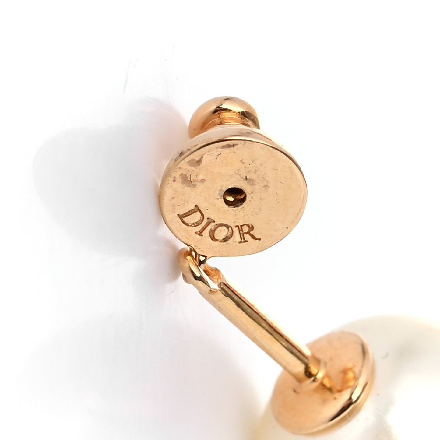 Pearl My ABCDior L Tribale Earring Gold