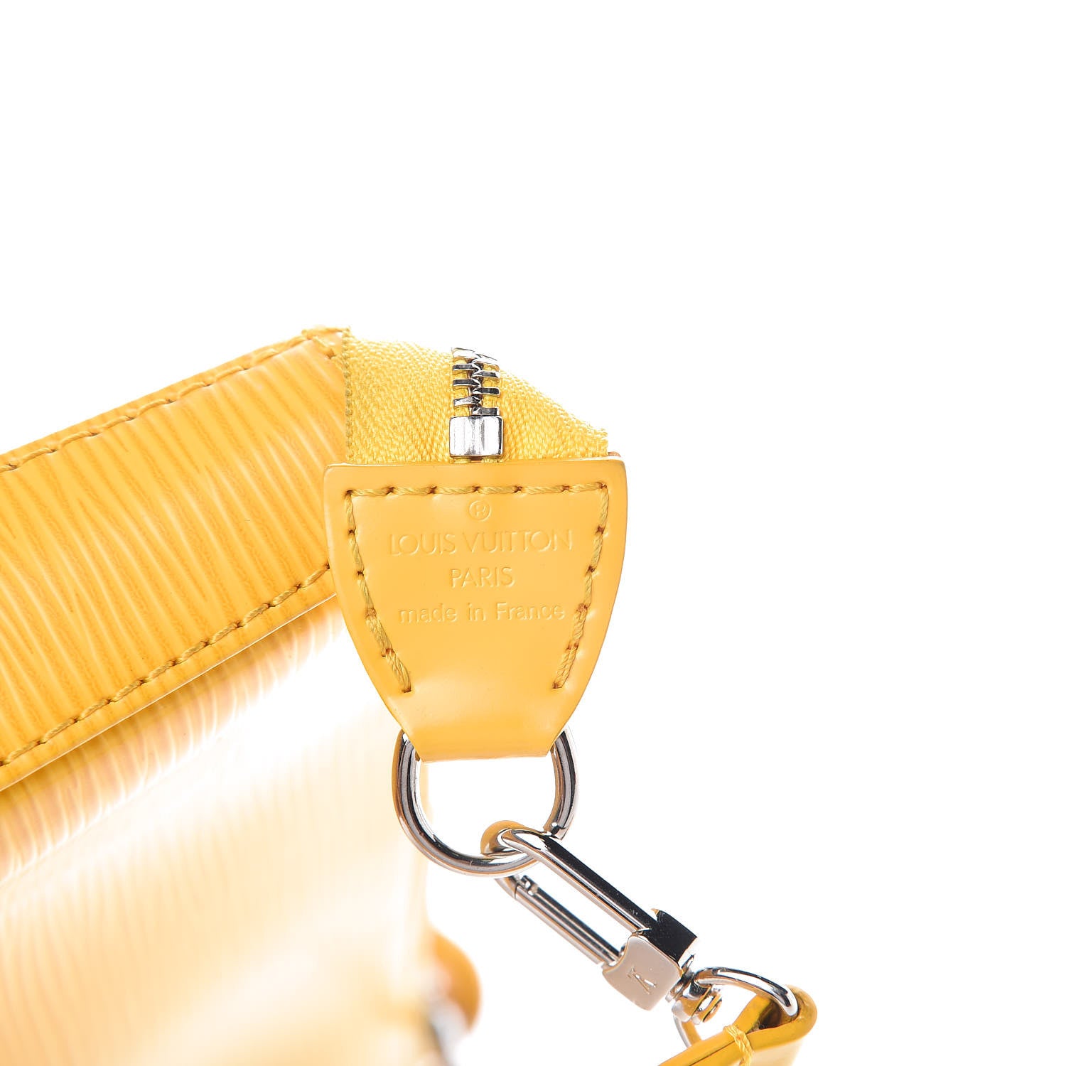 Louis Vuitton Epi Pochette Accessories NM Citron 6 of 7