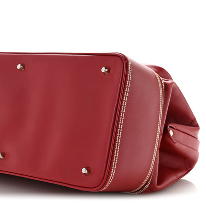 Christian Dior Calfskin Large Detective Satchel Rouge Bordeaux 10 of 14