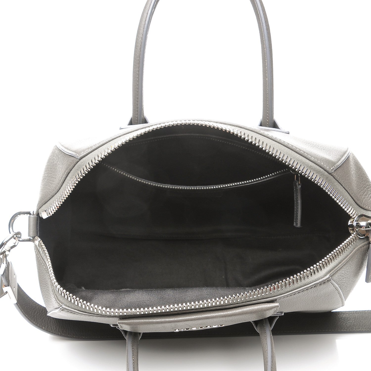 Givenchy Sugar Goatskin Medium Antigona Dark Grey 5 of 7