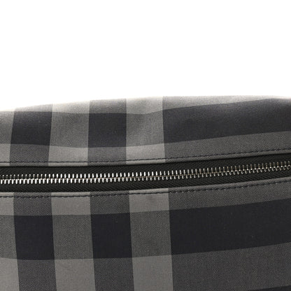 Burberry House Check Sonny Bum Bag Navy Grey 7 of 9