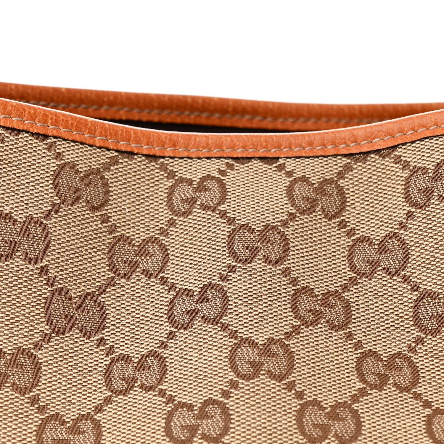 Gucci Monogram Medium Abbey Shoulder Bag Orange 8 of 10