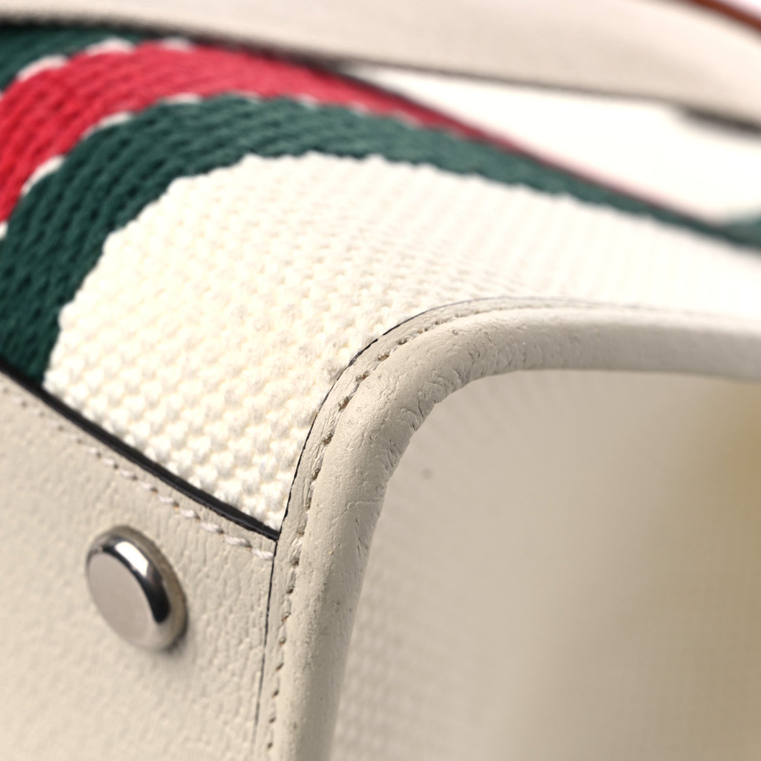 Gucci Canvas Interlocking GG Canvas Tote White 11 of 13