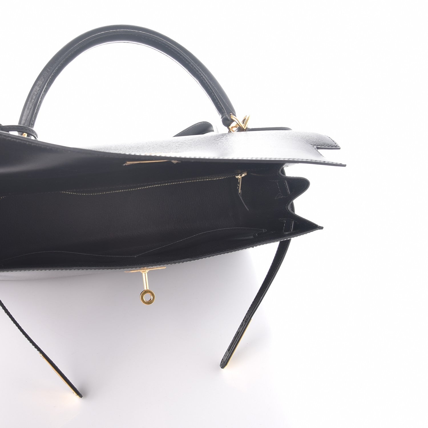 Hermes Box Kelly Sellier 32 Black 8 of 29