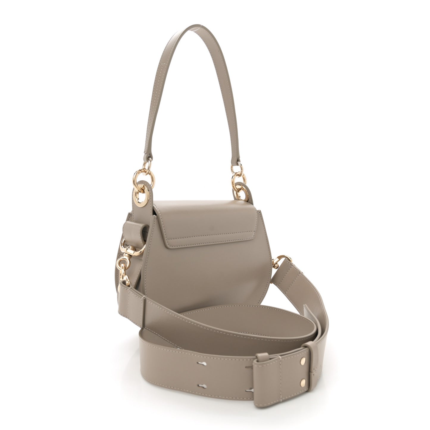 Calfskin Small Tess Bag Motty Grey