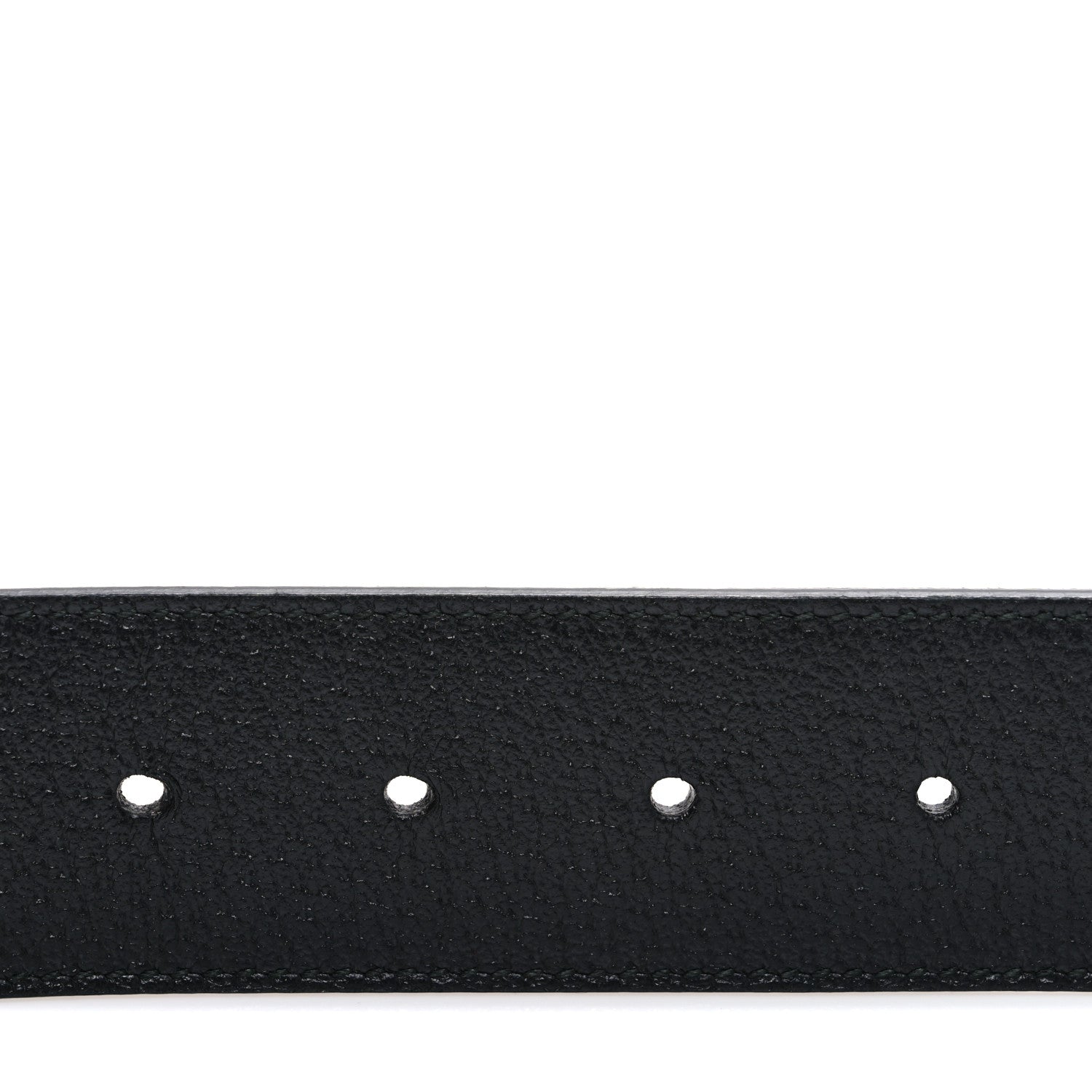 Gucci Textured Calfskin Double G 40mm Belt 90 36 Black 3 of 5