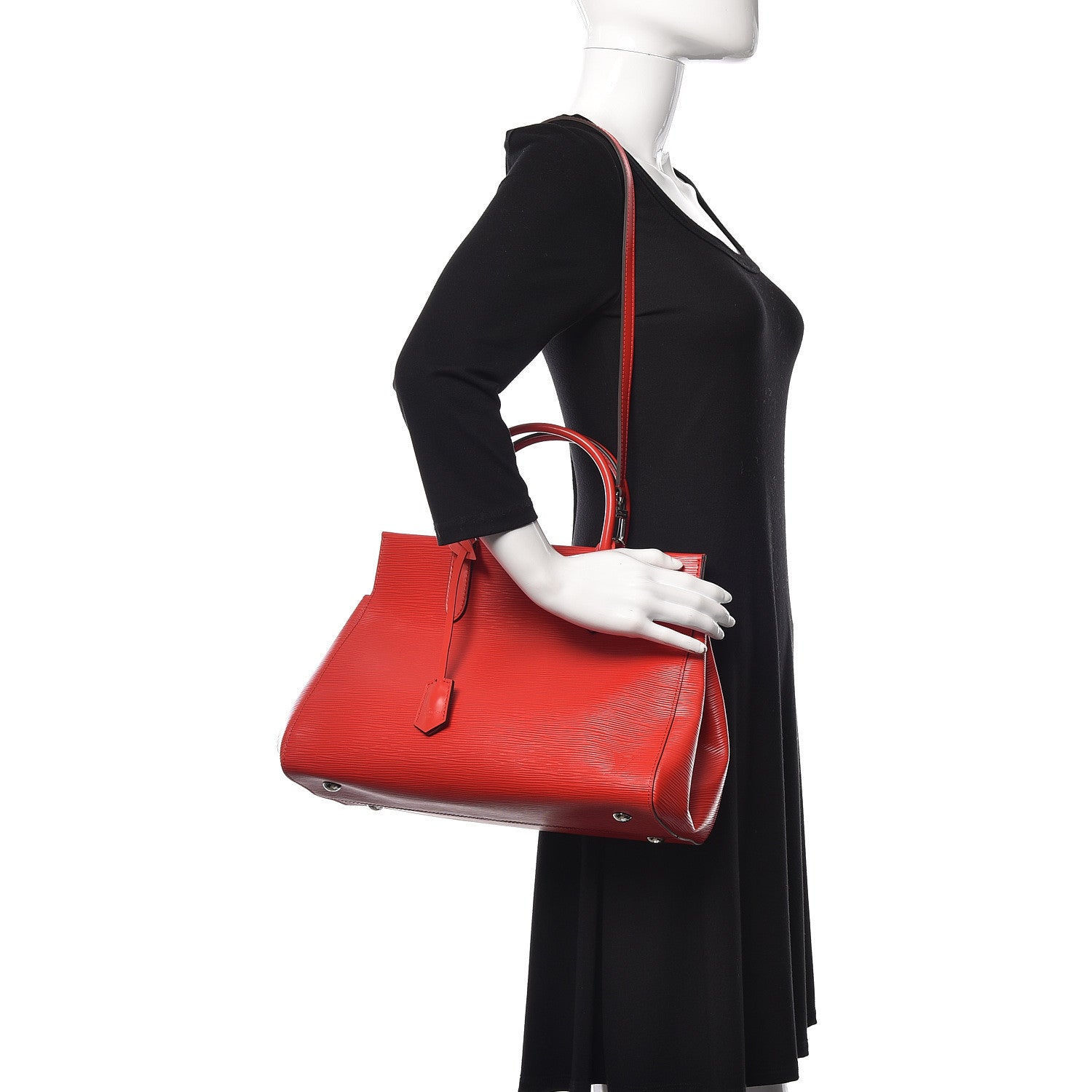 Louis Vuitton Epi Marly MM Coquelicot 2 of 10