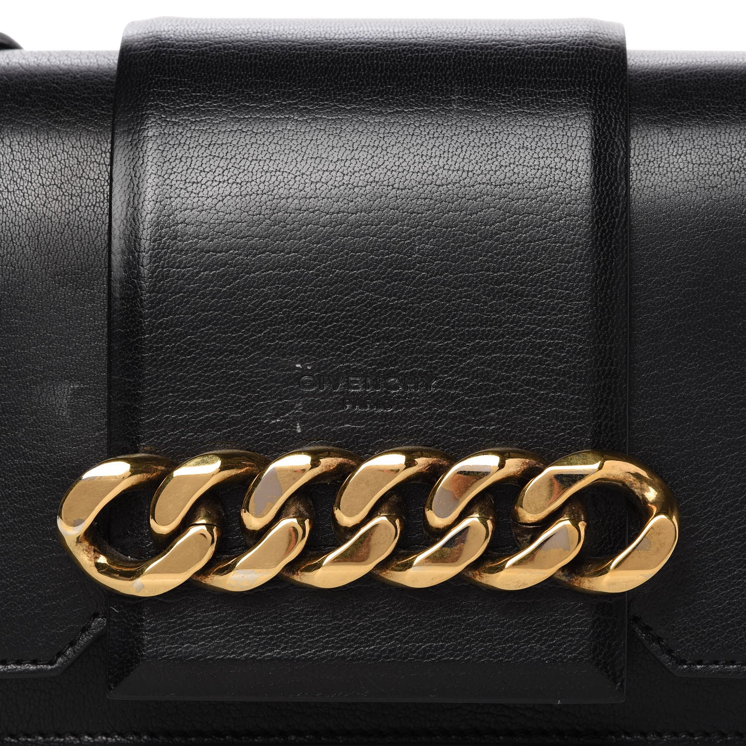 Givenchy Goatskin Infinity Flap Bag Black 9 of 9