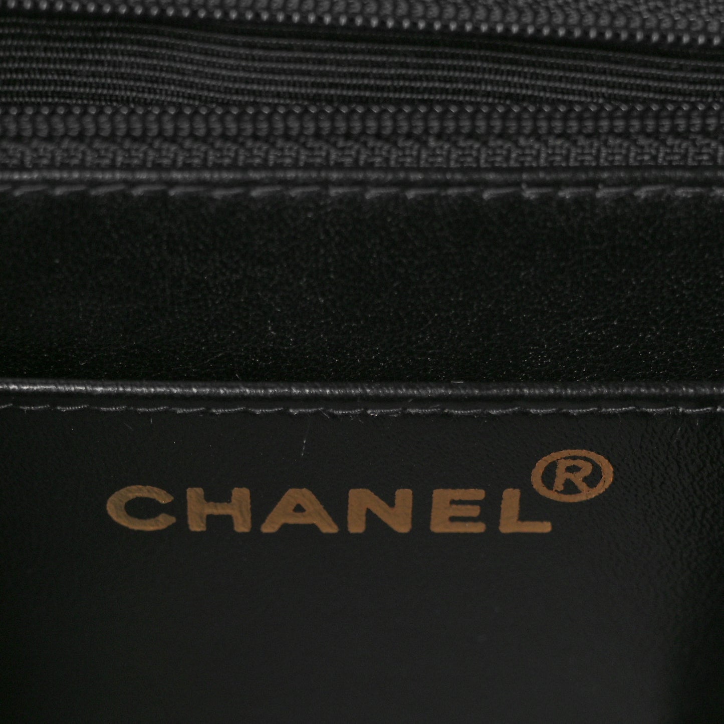 Patent Quilted Medium Single Flap Bag So Black