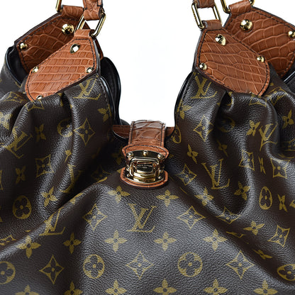 Louis Vuitton Monogram Alligator Trim Mahina XL 10 of 10