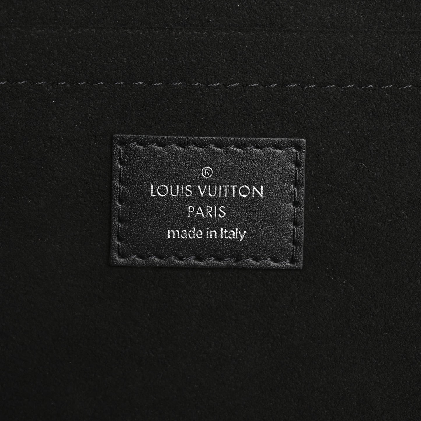 Epi Pochette Jour GM Black