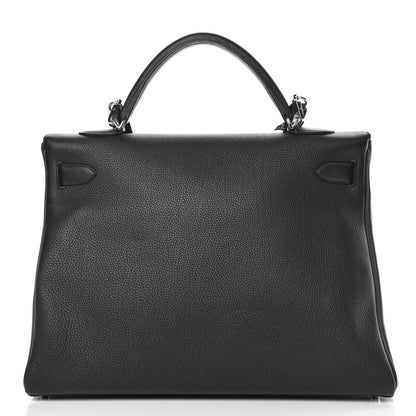 Hermes Togo Kelly Retourne 40 Black 30 of 42
