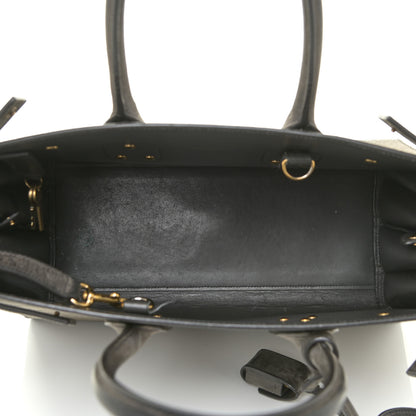 Saint Laurent Crocodile Embossed Nubuck Small Sac De Jour Dark Anthracite 5 of 28