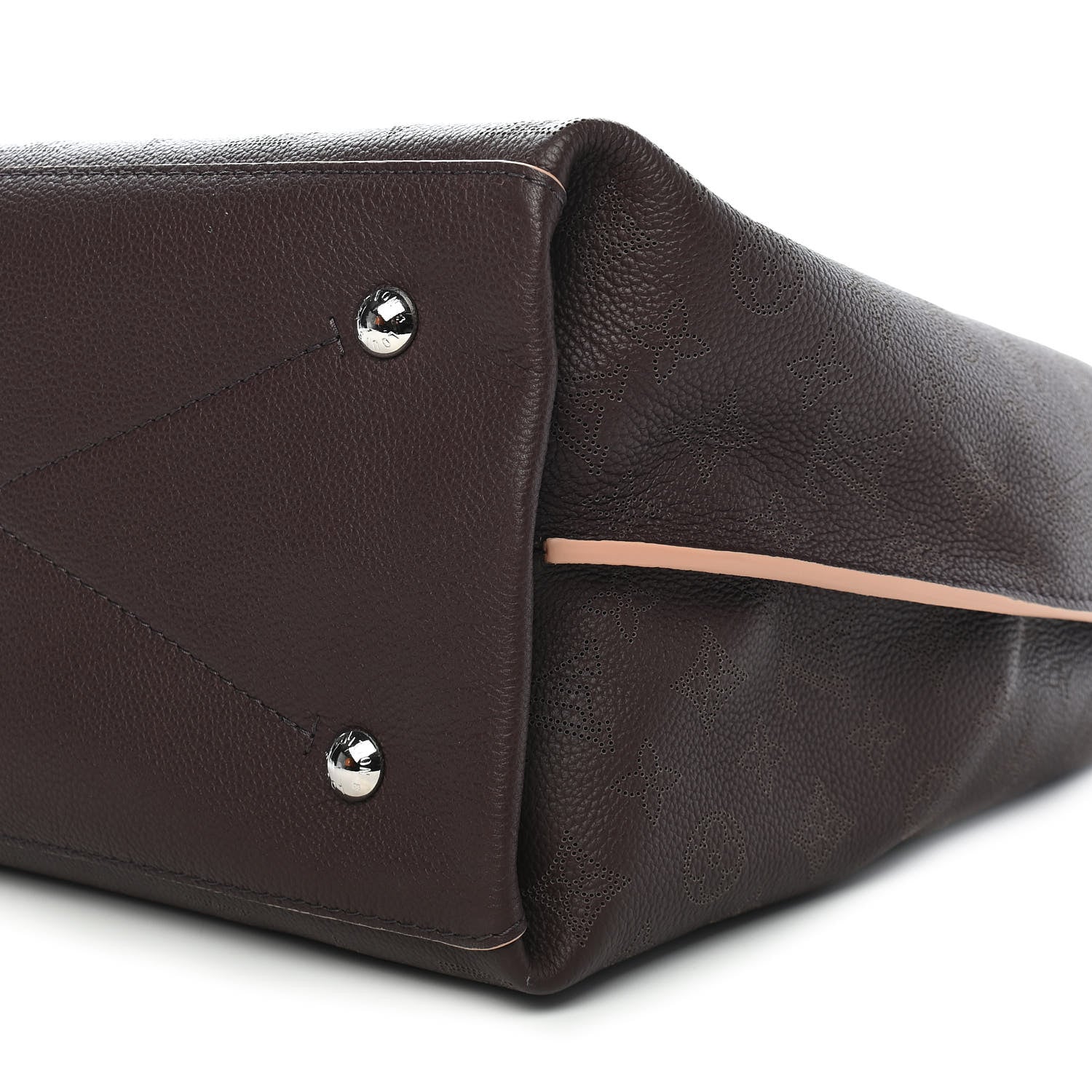 Louis Vuitton Mahina Carmel Hobo Chocolate 8 of 8