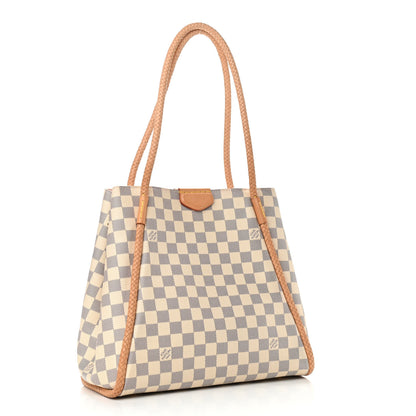 Louis Vuitton Damier Azur Propriano Rose Ballerine 3 of 11