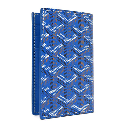 Goyard Goyardine Saint Pierre Card Holder Blue 3 of 7