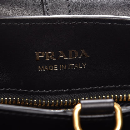 Prada Velluto Quilted CIty Corsaire Hunting Bag Black 8 of 9