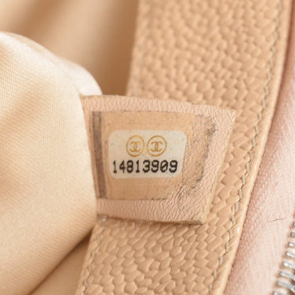 Chanel Caviar Quilted Grand Shopping Tote GST Beige Clair 7 of 7