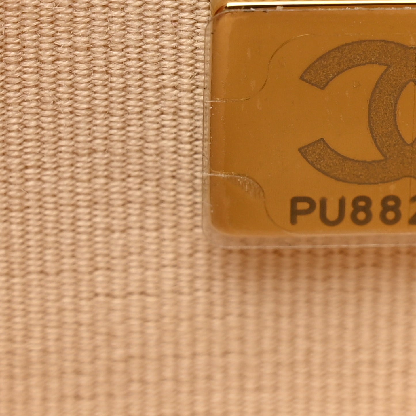 Lambskin Quilted Chanel 19 Wallet On Chain WOC Beige