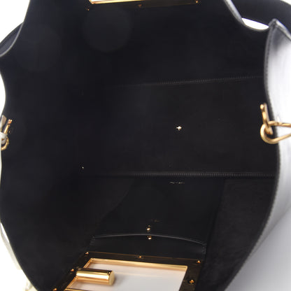 Fendi Vitello King Medium Fendi Way Tote Black 4 of 8