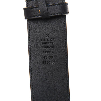 Gucci Calfskin Double G 40mm Belt 95 38 Black 6 of 7
